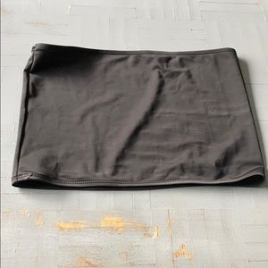 Longline swim bandeau top